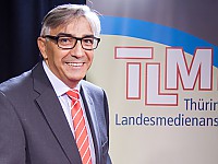 Jochen Fasco, Direktor der Thüringer Landesmedienanstalt und Vorstandsvorsitzender der Arbeitsgemeinschaft Medientreffpunkt Mitteldeutschland Jochen Fasco, Direktor der Thüringer Landesmedienanstalt und Vorstandsvorsitzender der Arbeitsgemeinschaft Medientreffpunkt Mitteldeutschland