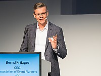 Bernd Fritzges, Vorstandsvorsitzender des Verbandes der Veranstaltungsorganisatoren (VDVO) bei der ITB Bernd Fritzges, Vorstandsvorsitzender des Verbandes der Veranstaltungsorganisatoren (VDVO) bei der ITB