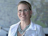 Daniela Rembold, Koordinatorin der Redaktion Verkehr beim Bayerischen Rundfunk