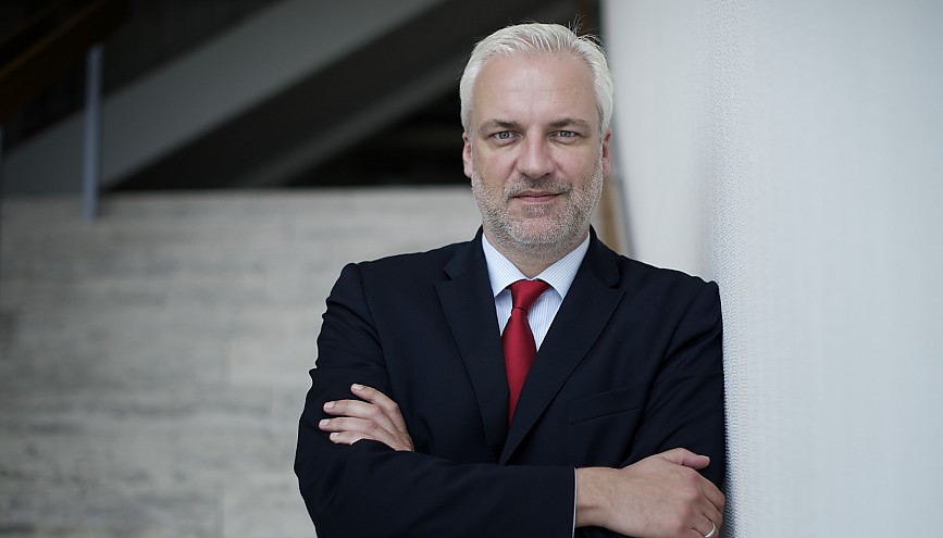 Garrelt Duin (SPD), Minister für Wirtschaft, Energie, Industrie, Mittelstand und Handwerk des Landes Nordrhein-Westfalen