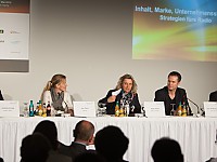 Podiumsdiskussion zum Thema Radiozukunft beim Medientreffpunkt Mitteldeutschland
