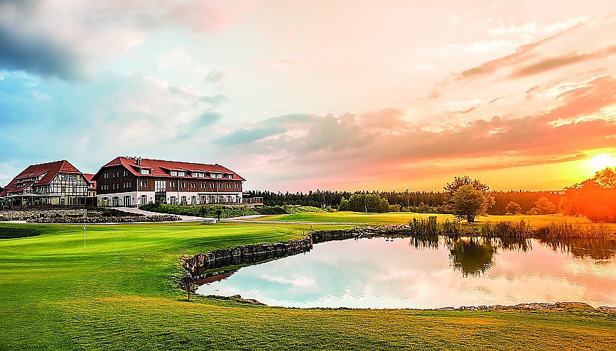 Traumhafte Abendsonne am Spa & Golf Resort Weimarer Land Traumhafte Abendsonne am Spa & Golf Resort Weimarer Land