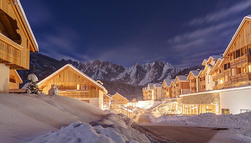 Winteridylle und Winterwellness im Dachsteinkönig in Gosau Winteridylle und Winterwellness im Dachsteinkönig in Gosau