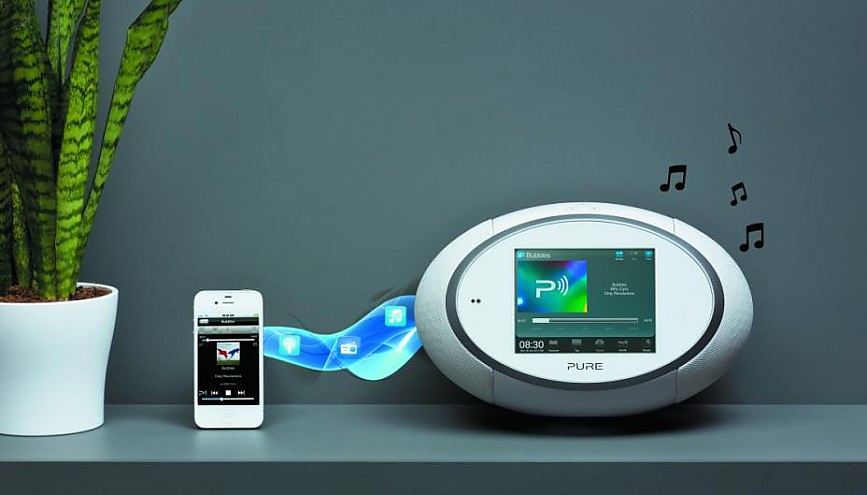 Hier spielen Internet- und Digitalradio bereits gut zusammen: Pure Sensia 200D Connect