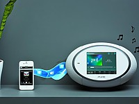 Hier spielen Internet- und Digitalradio bereits gut zusammen: Pure Sensia 200D Connect