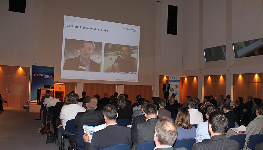 Expertenforum - Digitalradio im Auto im Rahmen der Internationalen Automobilmesse AMI