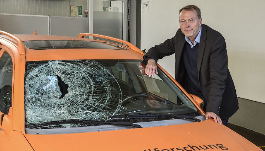 Siegfried Brockmann, Leiter Unfallforschung der Versicherer (UDV) beim Gesamtverband der Deutschen Versicherungswirtschaft e. V. (GDV)