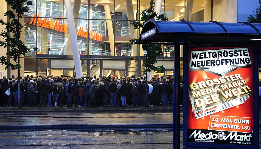 Fachkundige Beratung zu Digitalradios bietet der Media Markt M&uuml;nchen-Haidhausen