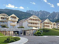 Das neue Dachsteinkönig liegt am Fuße des Dachstein in Gosau/Oberösterreich 