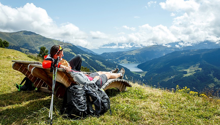 Atemberaubender Blick über das Zillertal Atemberaubender Blick über das Zillertal