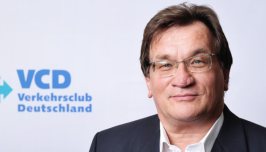 Gerd Lottsiepen, verkehrspolitischer Sprecher des ökologischen Verkehrsclub VCD