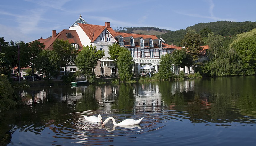 Sommeridylle: Das 5-Sterne-Haus liegt direkt am Forellenteich in Ilsenburg Sommeridylle: Das 5-Sterne-Haus liegt direkt am Forellenteich in Ilsenburg