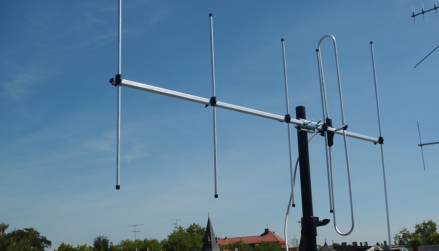 Einfache Repeaterlösung mit handelsüblicher Dachantenne