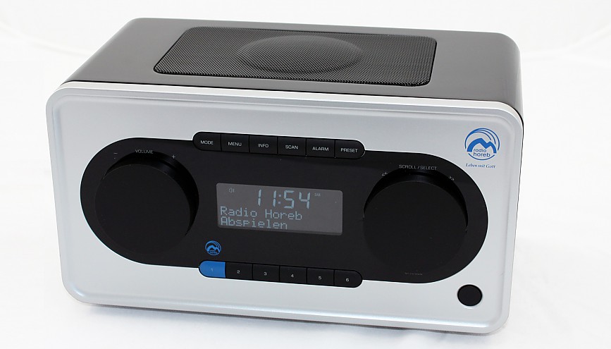 Radio Horeb-Taste an Duals DAB+ 500