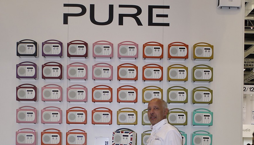 IFA-Präsentation des Digitalradio-Herstellers Pure