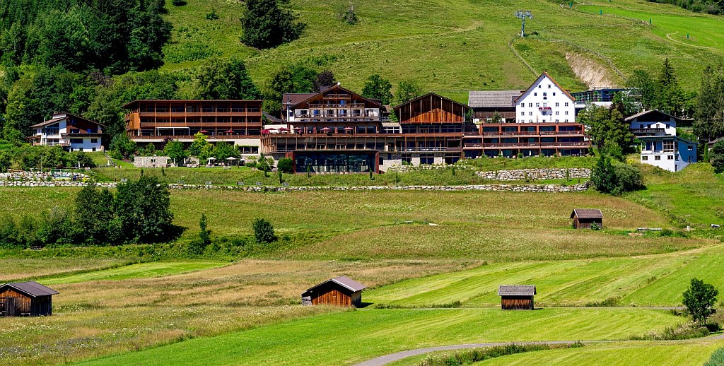 Blick zum Mohr Life Resort