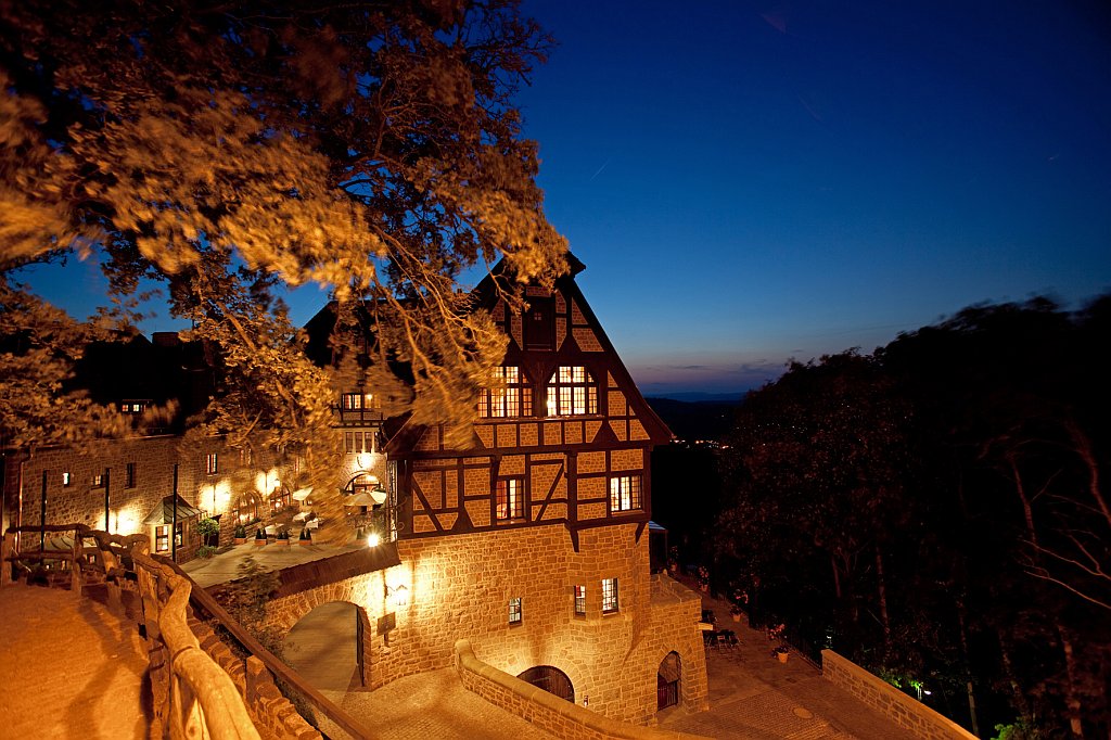 Das Hotel hoch über dem Thüringer Wald