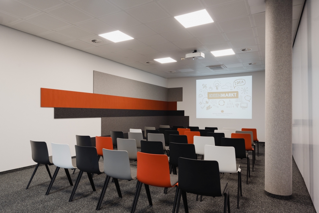 Optimale und flexible Räumlichkeiten bieten eine große Vielfalt