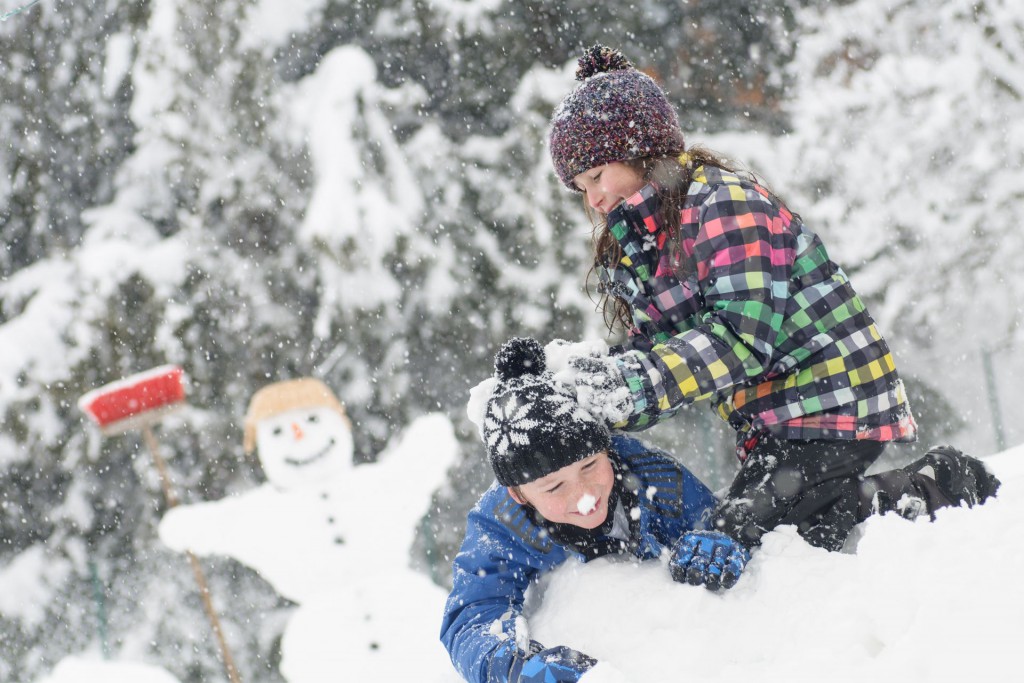 Winterspaß inmitten der Natur