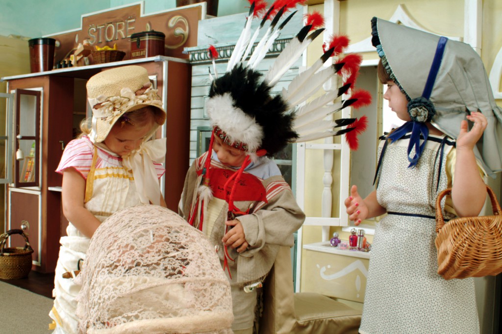 Western-Kids-Programm des Luxushotels