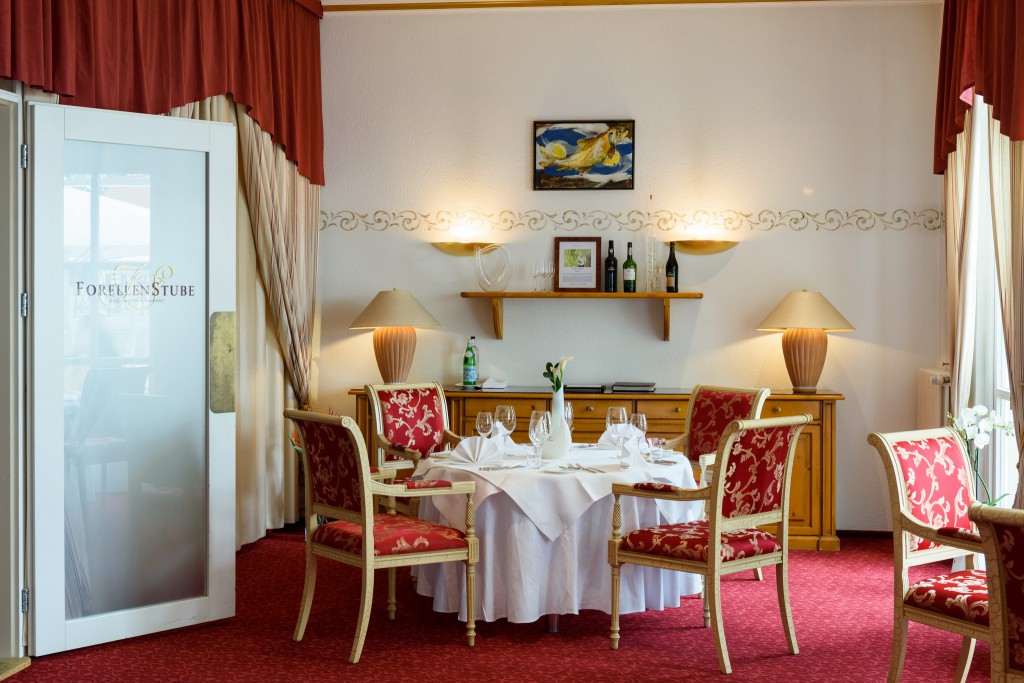 Gourmet-Restaurant „Forellenstube“ – das kulinarische Herzstück des Landhauses