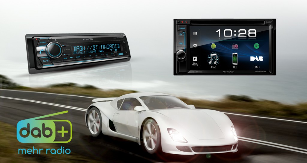 Kenwoods Autoradios sind Vorreiter bei DAB+