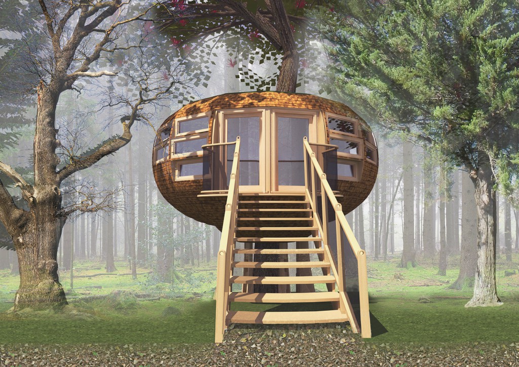 Baumhaus Oktagon - perfekt für Familienurlaub im sonnenresort ETTERSHAUS